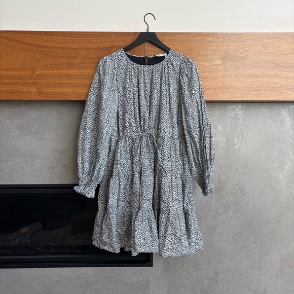 NWT & Other Stories Long Sleeves Mini Dress, Size L - Picture 2 of 16